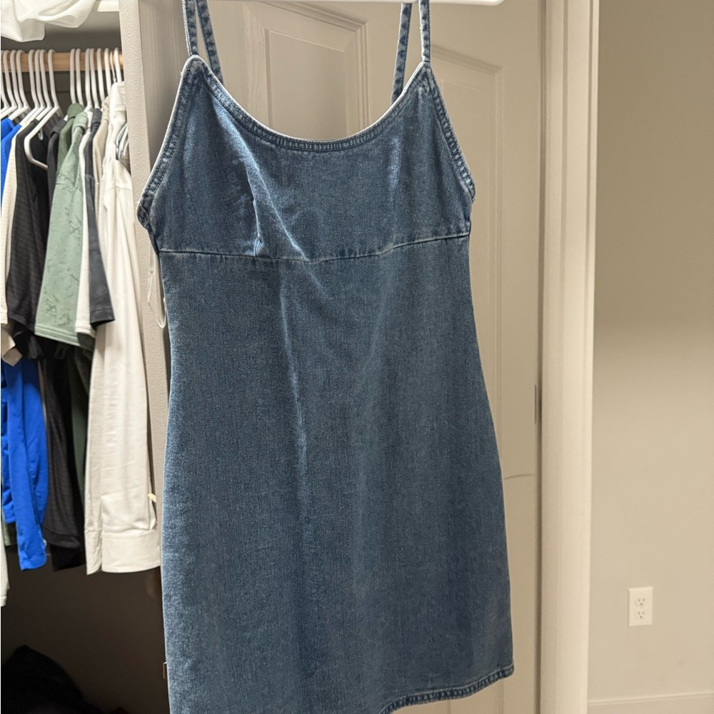 Billabong Blue Denim Mini Dress